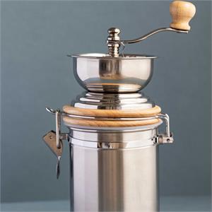 La Cafetiere Manual Stainless Steel Coffee Grinder